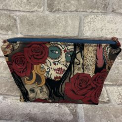 Cosmetic Toiletry Bag made from Alexander Henry Fabric 2