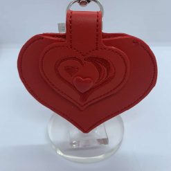 Heart shaped coin key fob 2 Heart shaped coin key fob 2