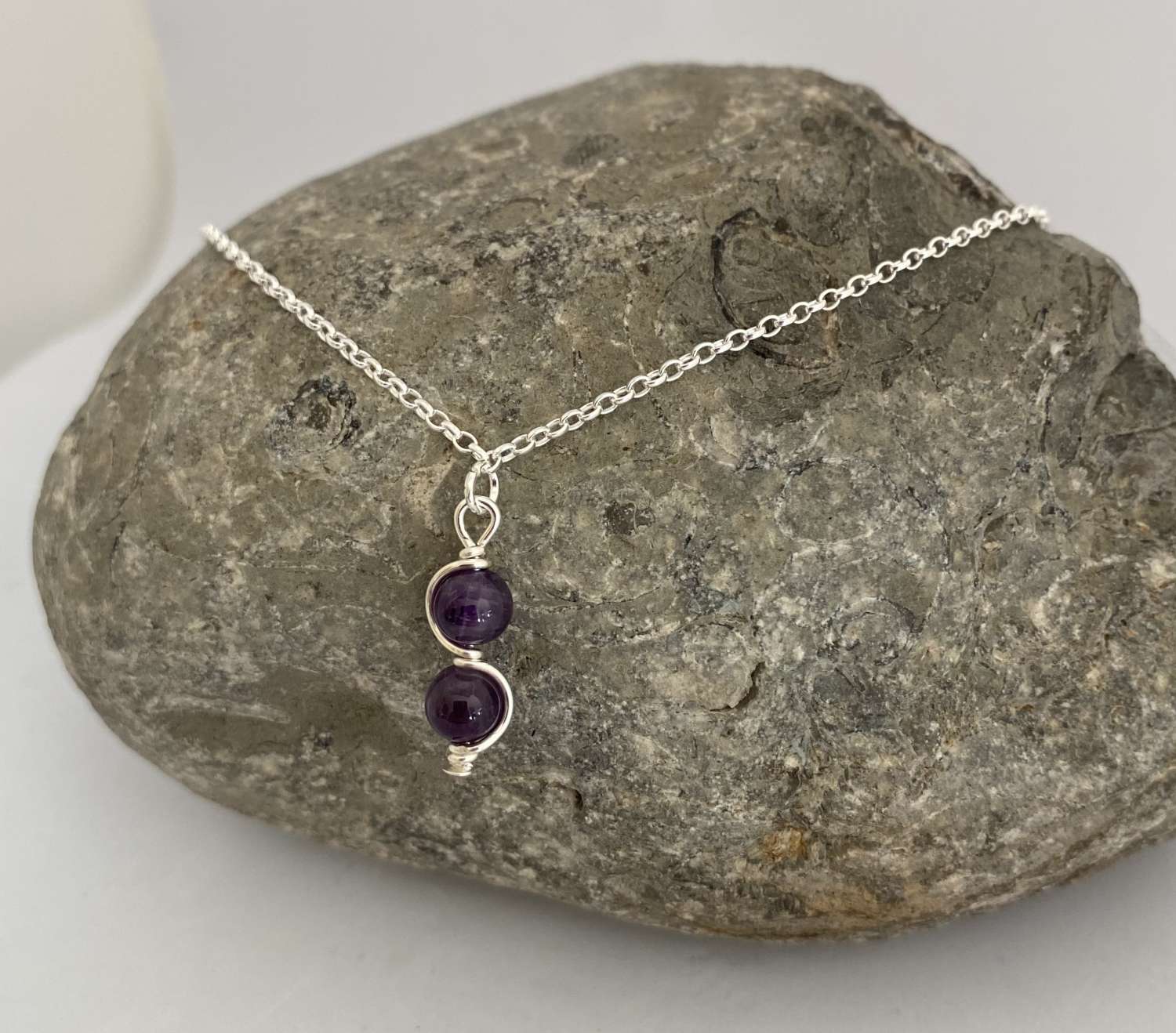 Amethyst Pendant Necklace Amethyst Pendant Necklace