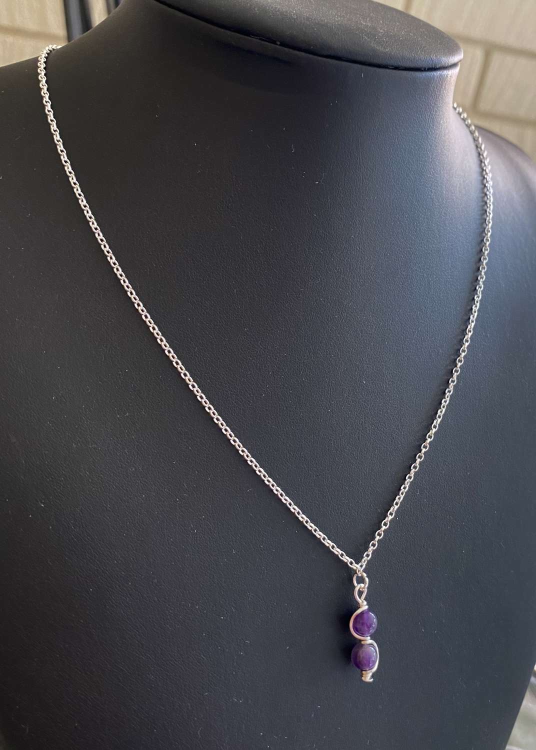 Amethyst Pendant Necklace Amethyst Pendant Necklace