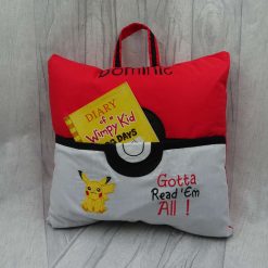 Cushion Space ship Personalised Pocket/ Reading Pillow