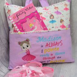 Cushion Ballet Personalised Pocket/Reading Pillow