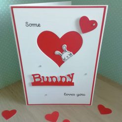 Valentine Card -  Some Bunny Loves You