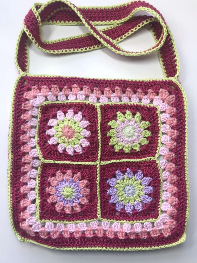 Granny Square Crossbody Bag MadeMe