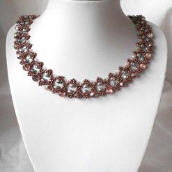 Zip Collar Necklace (Pink)