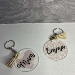 Personalised keyrings