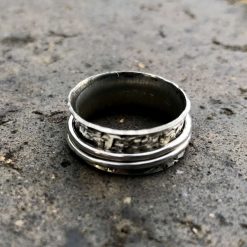 Spinner ring 10mm with 2 inner rings