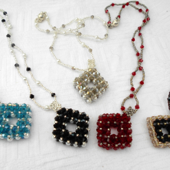 Crystal Square Pendant