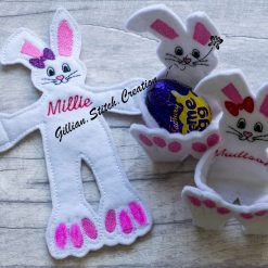 Personalised Easter Bunny Egg Holder.