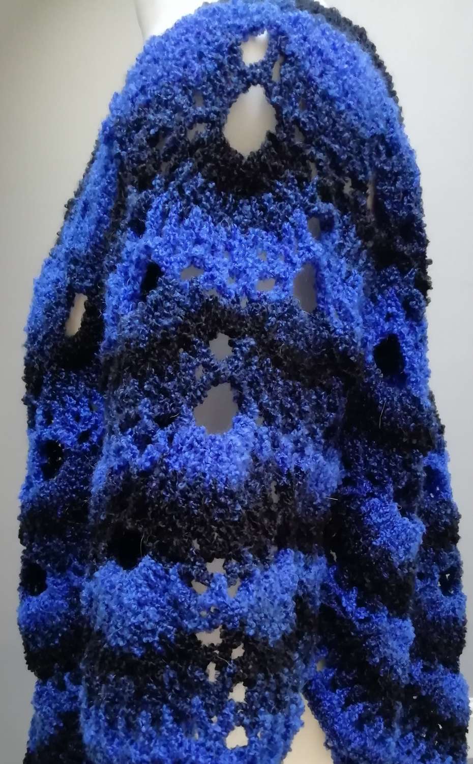 IMG_20230209_123749 Crochet Poncho. One Size 5