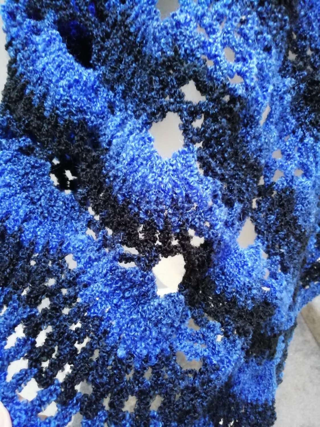 IMG_20230209_123845 Crochet Poncho. One Size 2
