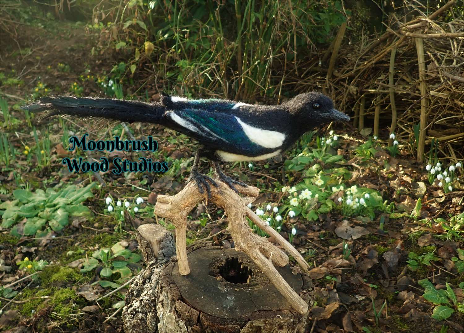 Needle Felt Magpie , Needle felt animal, Sculpture, Needle felt bird, Woodland creature, Fibre art, Bird sculpture, gift, wildlife art Needle Felt Magpie , Needle felt animal, Sculpture, Needle felt bird, Woodland creature, Fibre art, Bird sculpture, gift, wildlife art