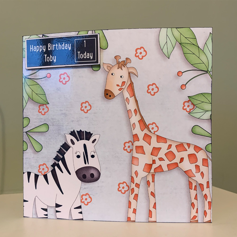 Personalised Child's Birthday Card MadeMe