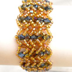 Flat Spiral Cuff Bracelet