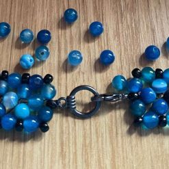 F - 6mm Gemstone Beaded Watch Strap Fits Apple Watch Various Sizes & Prices 1
