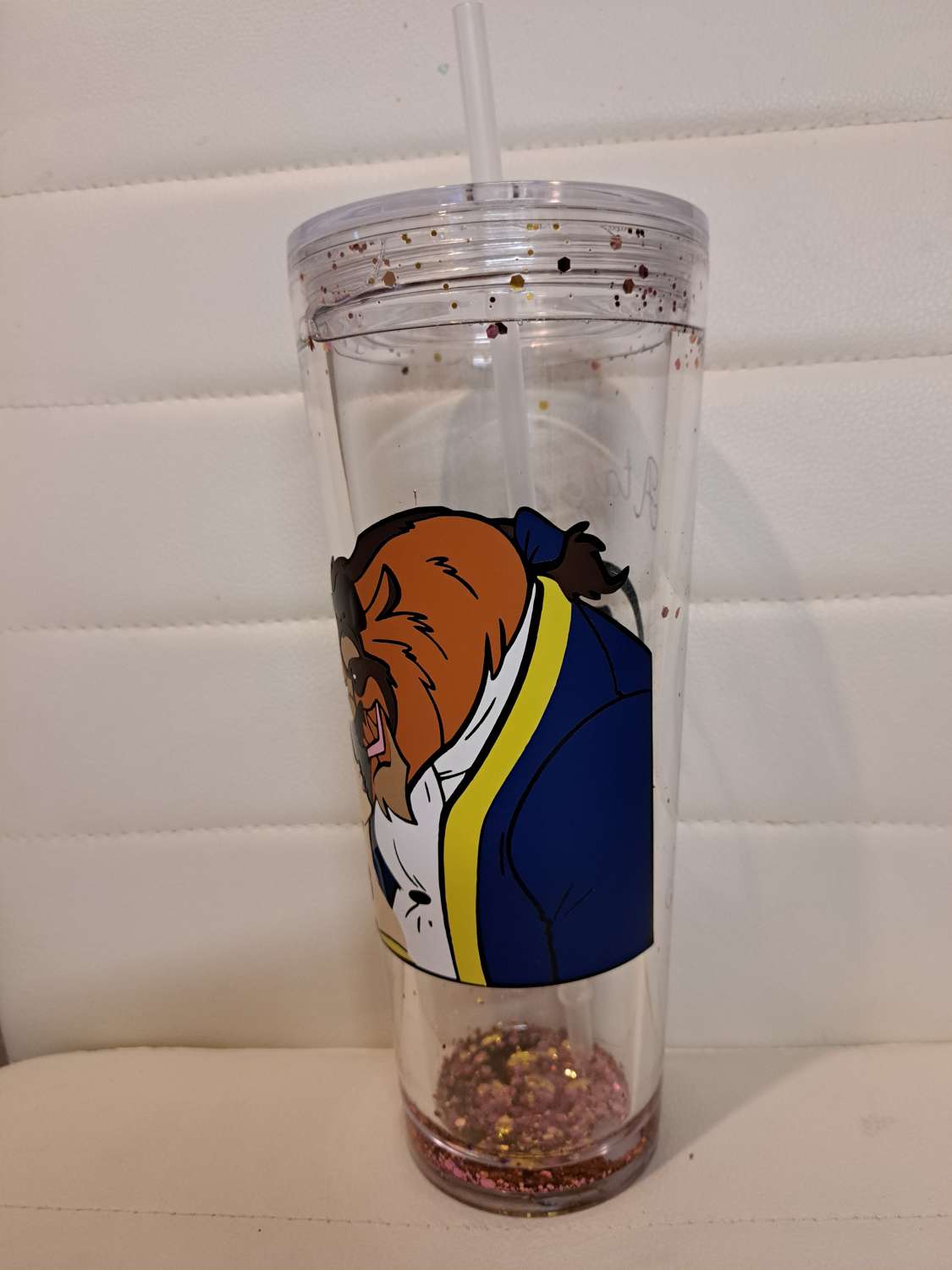 Beauty and the beast snowglobe tumbler Beauty and the beast snowglobe tumbler