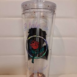 Beauty and the beast snowglobe tumbler 5 Beauty and the beast snowglobe tumbler 5