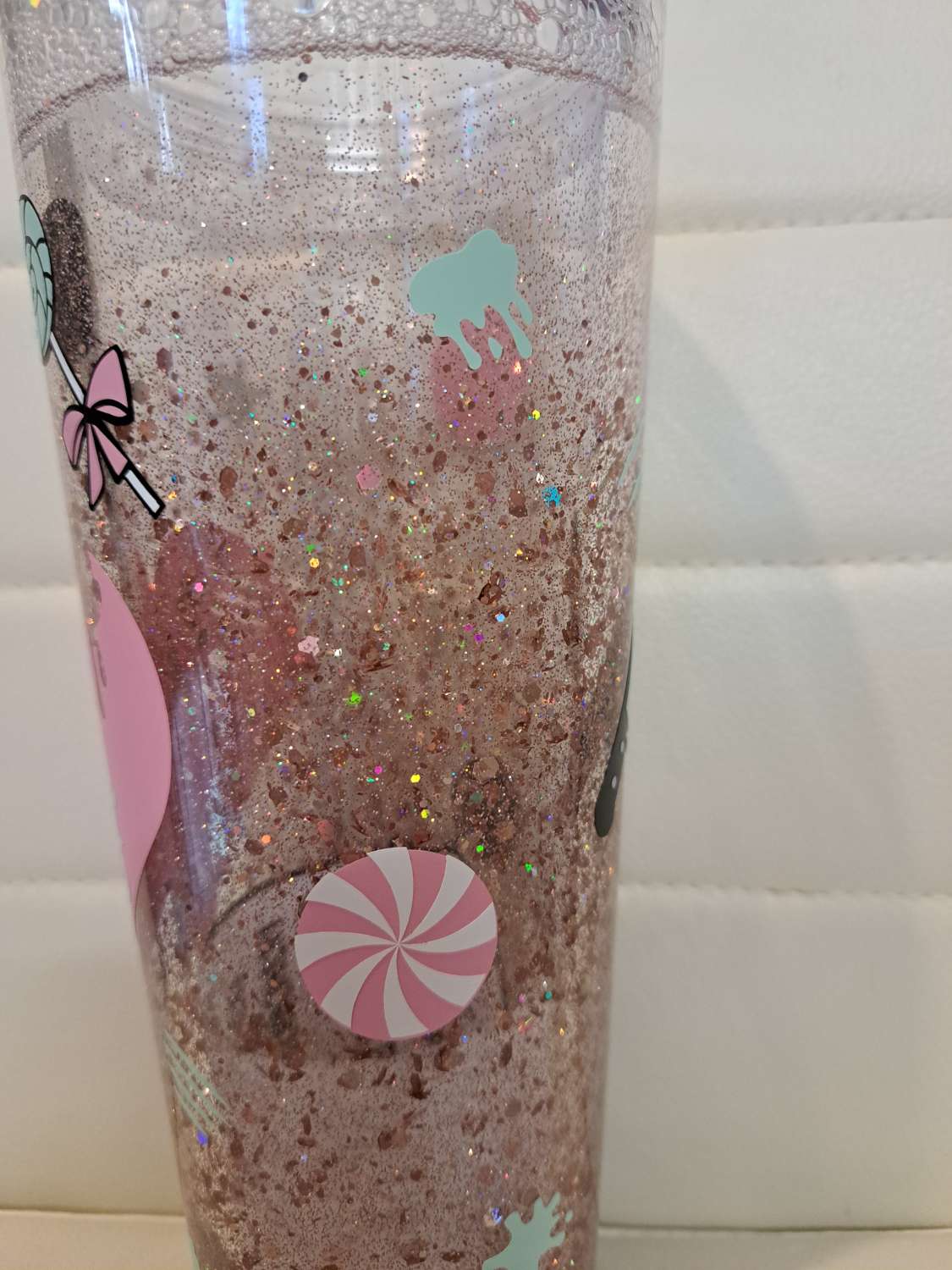 Sweet but phsyco snowglobe tumbler Sweet but phsyco snowglobe tumbler