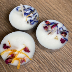 Tea light candles - soy wax, vegan, nature-inspired 3 Tea light candles - soy wax, vegan, nature-inspired 3