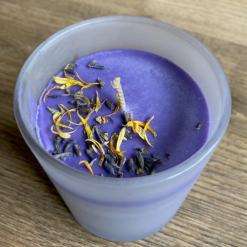 Luxury scented soy candle decorated with flowers - premium handmade vegan gift 7 Luxury scented soy candle decorated with flowers - premium handmade vegan gift 7