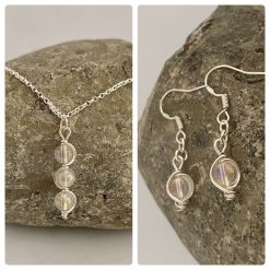 April Birthstone Jewellery Set