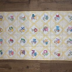 Alphabet Rabbit Quilt