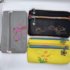 Embroidered purse