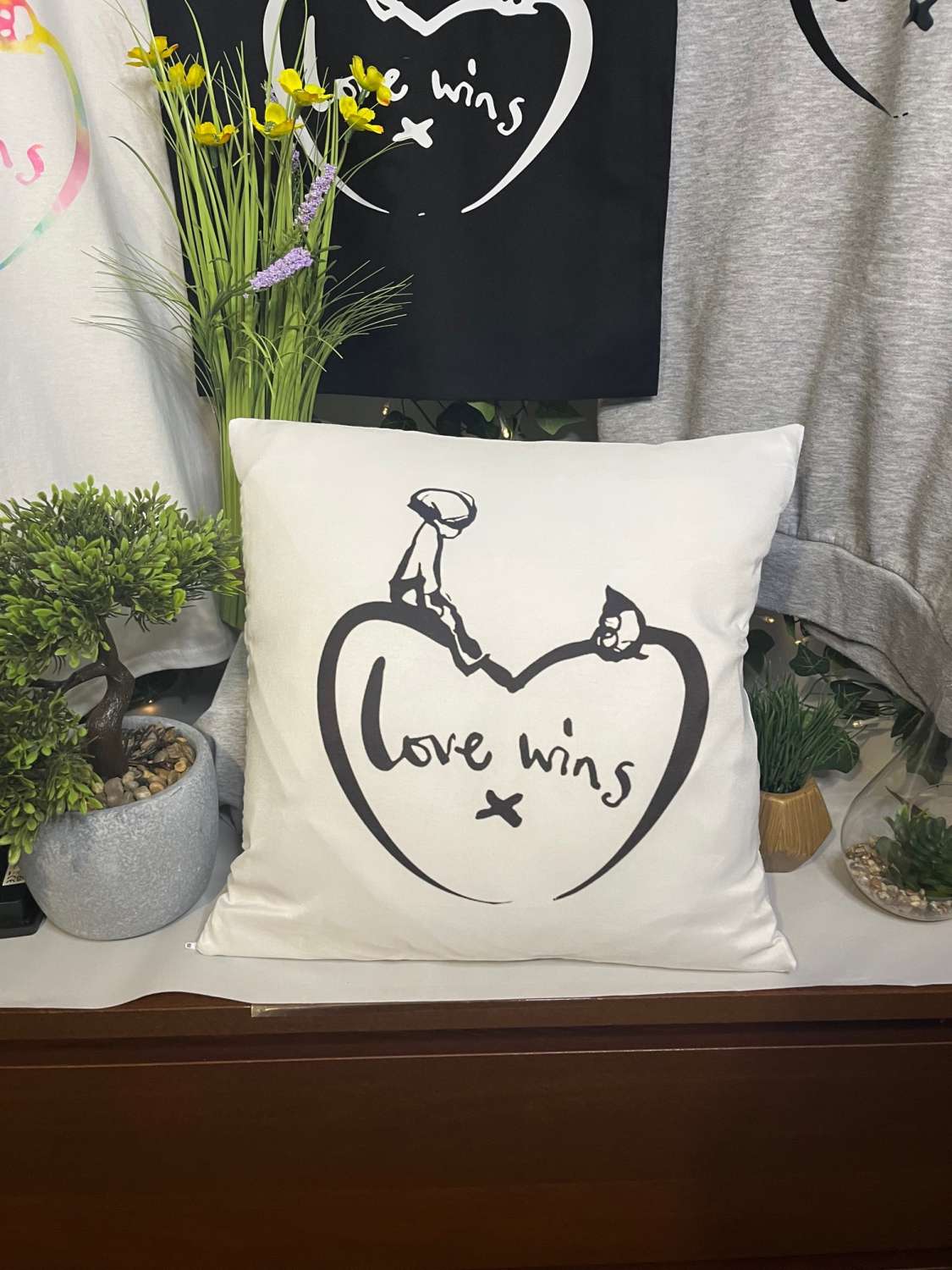 Love Wins Pillow/Cushion cover MadeMe