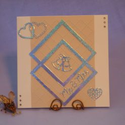 Silver Bells Wedding Day Card