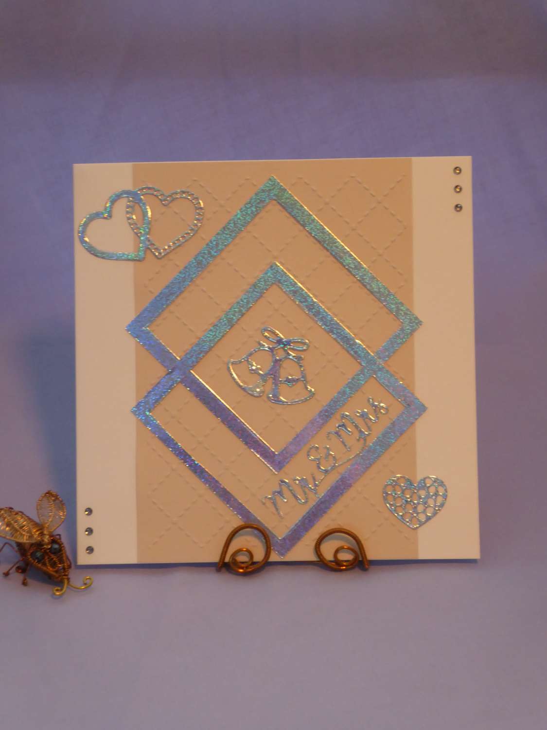 Silver Bells Wedding Day Card Silver Bells Wedding Day Card