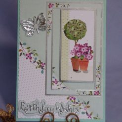 Garden Plants Birthday Card