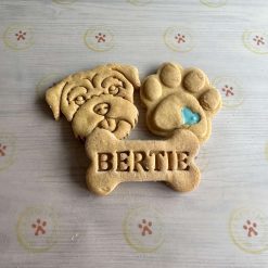Delivered. Boy Dog Biscuit Favour.