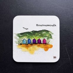 Bournemouth Illustration Coaster