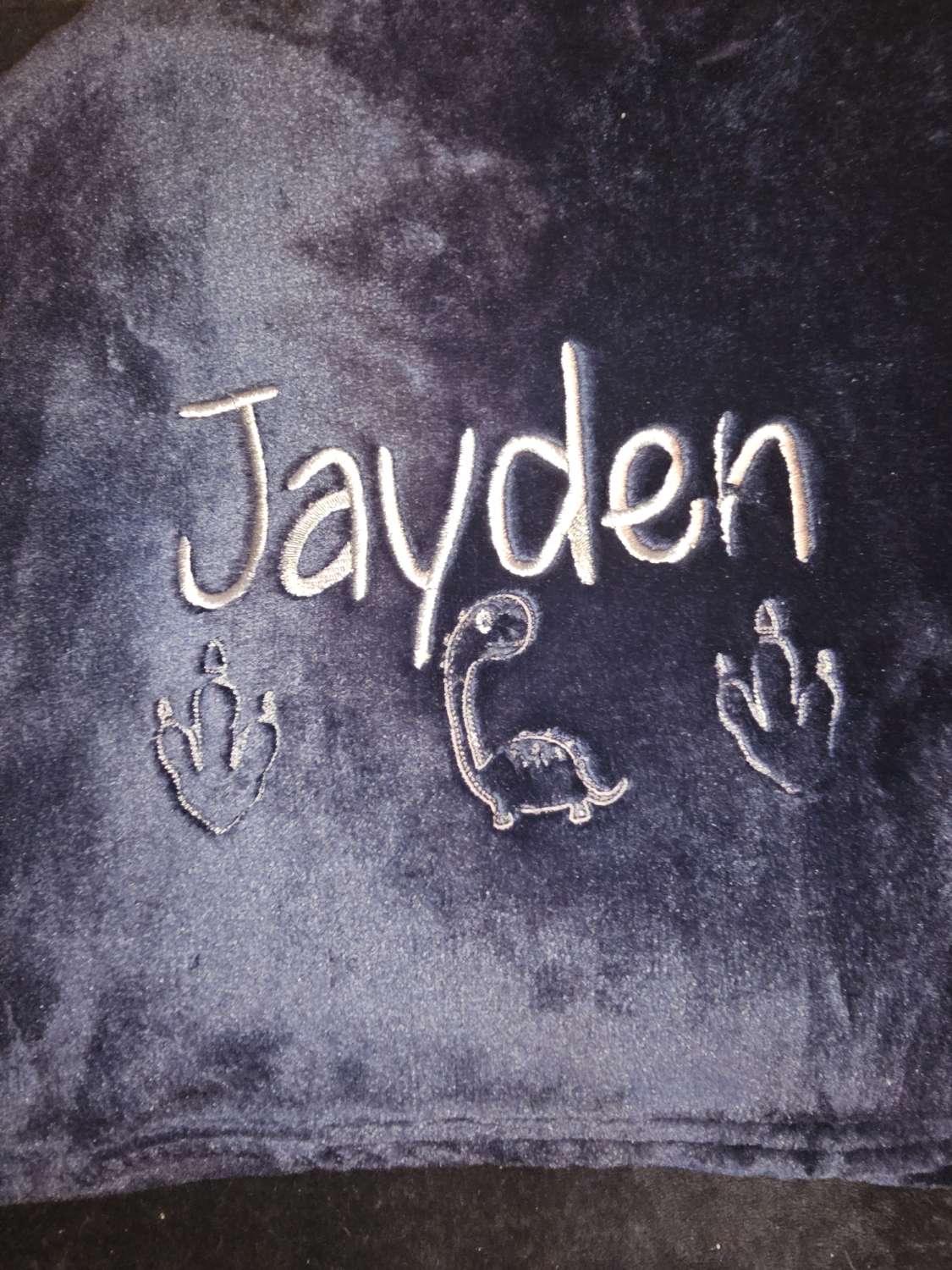 Personalised embroidered blankets MadeMe