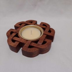 Celtic weave tea light holder (TLB1U)
