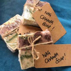 Organic Vegan NAG CHAMPA soap - genuine Satya oil and Shea