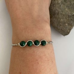 Malachite Adjustable Bracelet 5