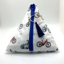 Pyramid Pouch - Bicycles