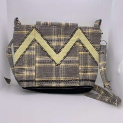 Yellow Tartan Crossbody bag 2 Yellow Tartan Crossbody bag 2