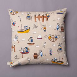 Pastel Rainbow large scatter cushion
