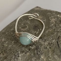 Aventurine Adjustable Ring 2