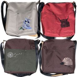 Waterproof canvas Crossbody bag
