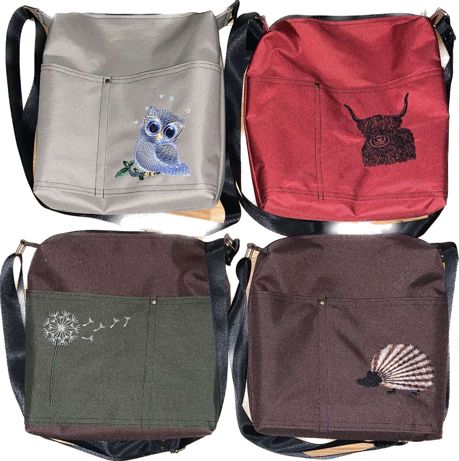 Waterproof canvas Crossbody bag Waterproof canvas Crossbody bag