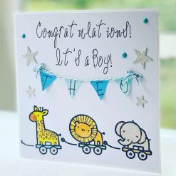 New Baby boy card