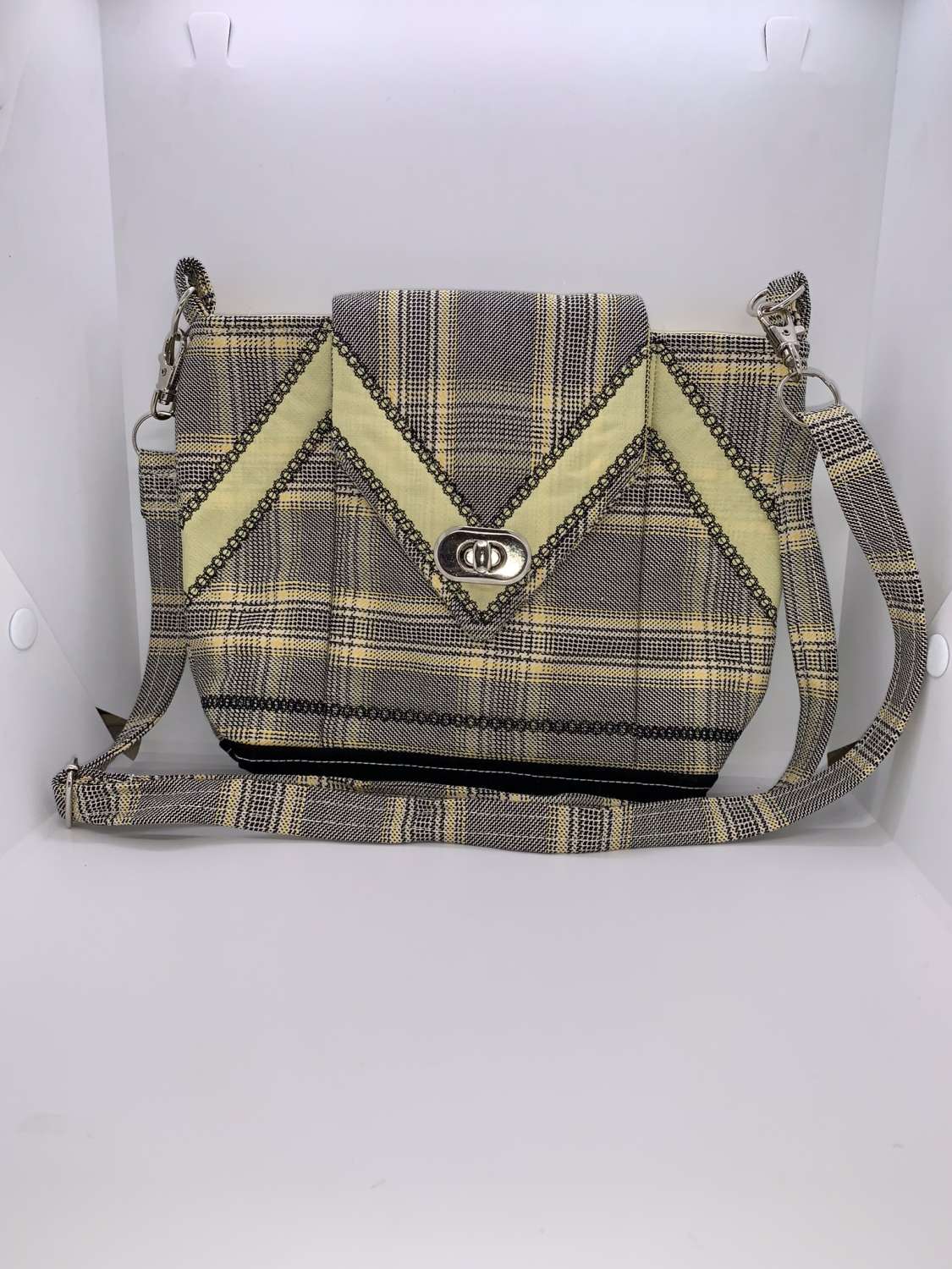 Yellow Tartan Crossbody bag Yellow Tartan Crossbody bag