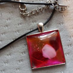 Resin   Square Pendant