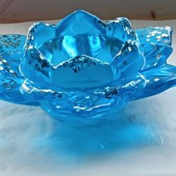 Resin Lotus Candle holder 2