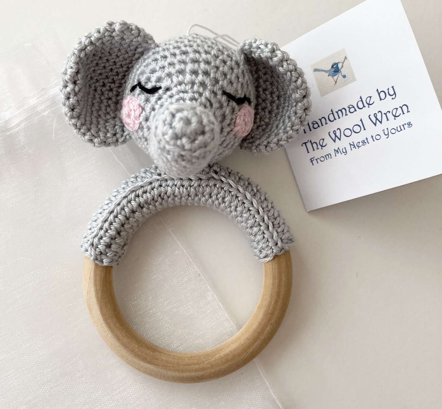 Handmade Amigurumi Crochet Animal Rattle and Comforter Sets various