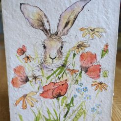 Seed paper plantable card - Hare 1