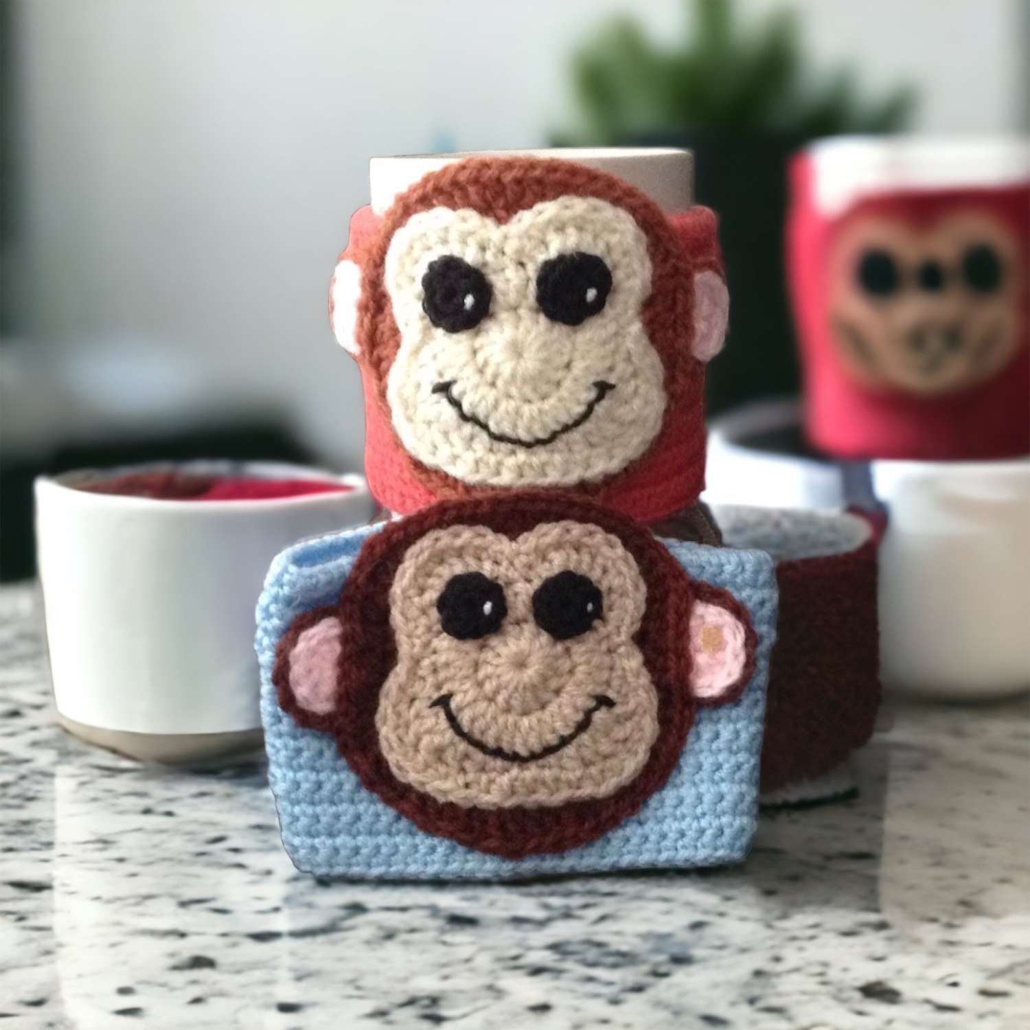 Monkey Mug Cosies Monkey Mug Cosies